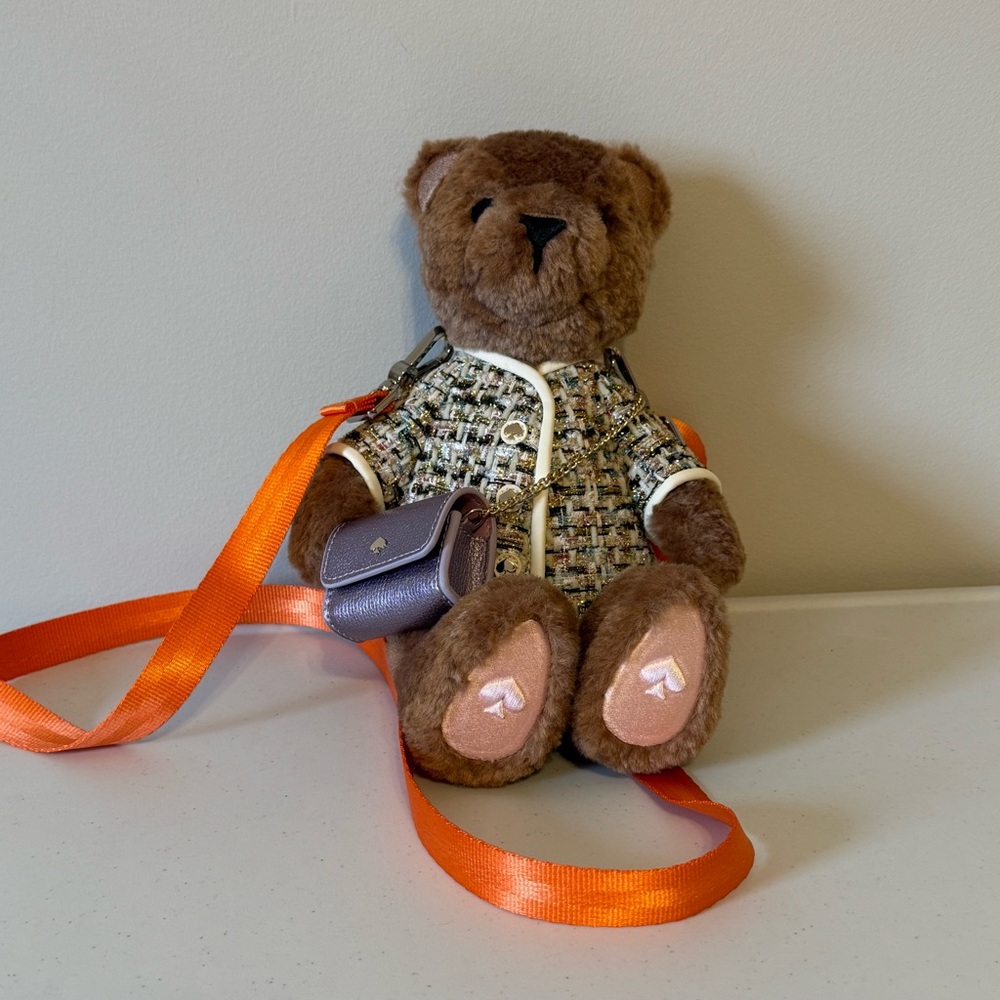 Kate Spade Oh What Fun 3D Teddy Bear Crossbody